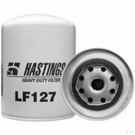 HASTINGS FILTERS Full-Flow Lube Spin-On Lube Filter, Lf127 LF127